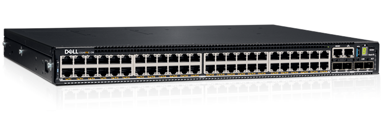 Przełącznik brzegowy Dell PowerSwitch E3248PXE-ON z PoE 90 W